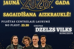 Atpūtas un ceļojumu piedāvājumi 31.12.2025 - 01.01.2026 Jaunā gada sagaidīšana Aizkrauklē Aizkraukles novada TIC